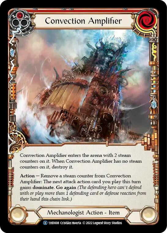 Convection Amplifier (Red) (1) - Flesh and Blood TCG Single