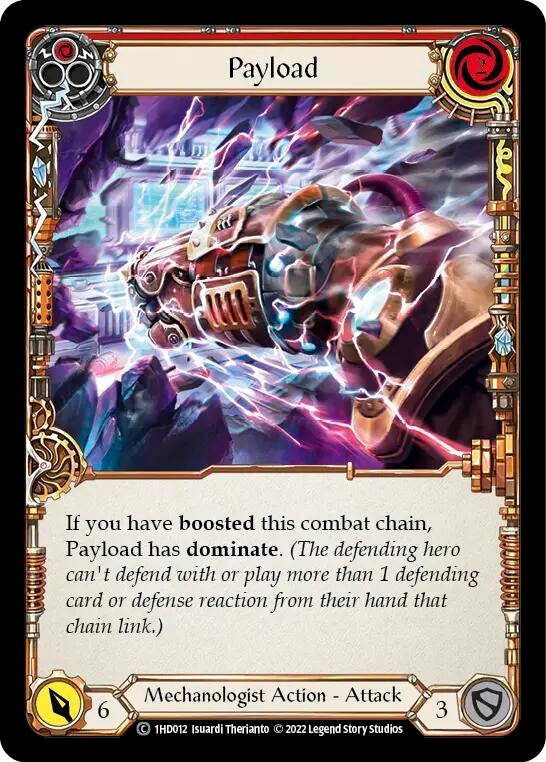 Payload (Red) (1) - Flesh and Blood TCG Single