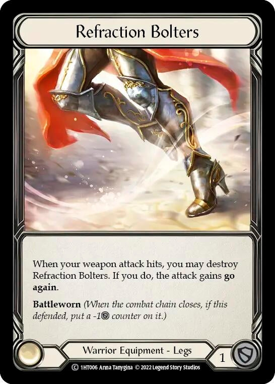 Refraction Bolters (1) - Flesh and Blood TCG Single