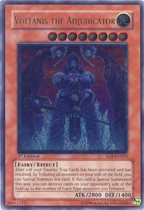 Voltanis the Adjudicator (UTR) (23) - YuGiOh Single