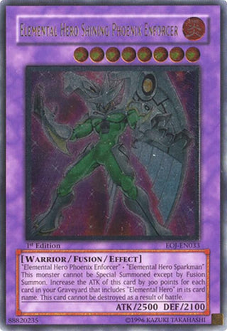 Elemental Hero Shining Phoenix Enforcer (UTR) (33) - YuGiOh Single