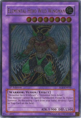 Elemental Hero Wild Wingman (UTR) (35) - YuGiOh Single