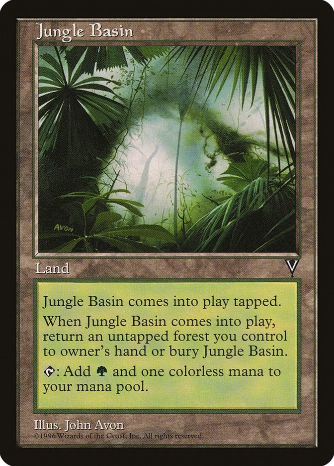 Jungle Basin [VIS] - MTG Single