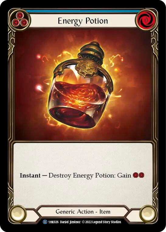 Energy Potion (Blue) (1) - Flesh and Blood TCG Single