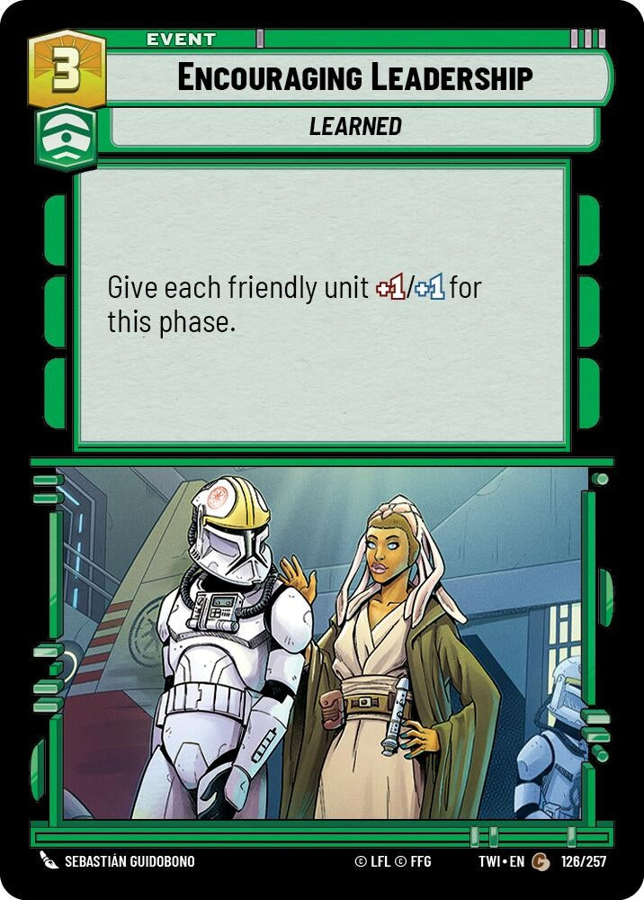 Encouraging Leadership (126) (TOR) - Star Wars: Unlimited Single