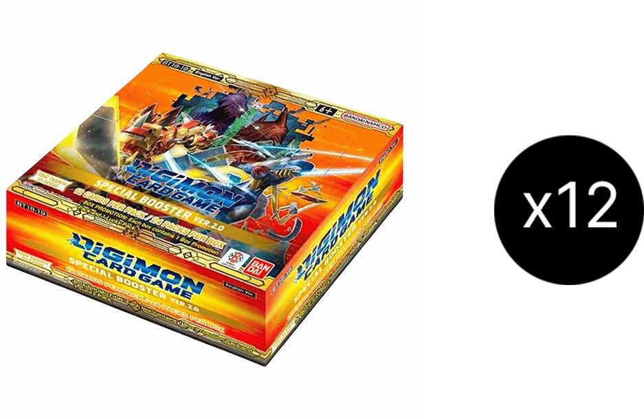 Release Special Booster 2.0 Box Case [BT18-20] - Digimon Card Game Sealed