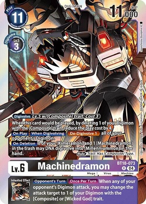 Machinedramon - BT18-073 (18073) [BT18-20] - Digimon Card Game Single