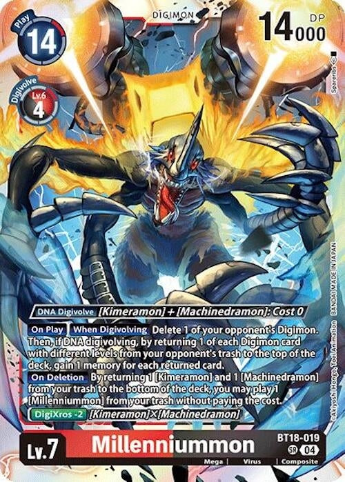 Millenniummon (18019) [BT18-20] - Digimon Card Game Single