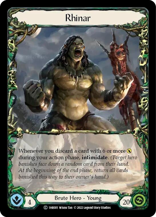 Rhinar (0) - Flesh and Blood TCG Single