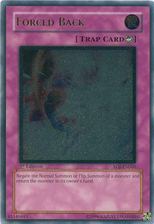 Forced Back (UTR) (60) - YuGiOh Single
