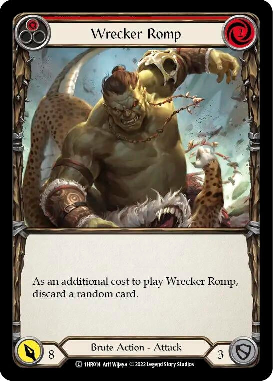 Image for Wrecker Romp (Red) (1HR014) - Flesh and Blood TCG