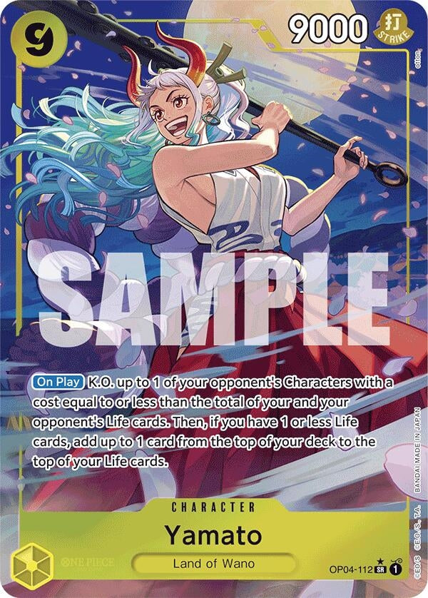 Yamato (Alternate Art) (ottan.) (4112) (PRB-01) - One Piece Card Game Single
