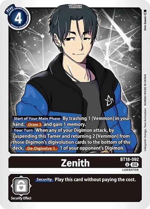 Zenith (18092) [BT18-20] - Digimon Card Game Single