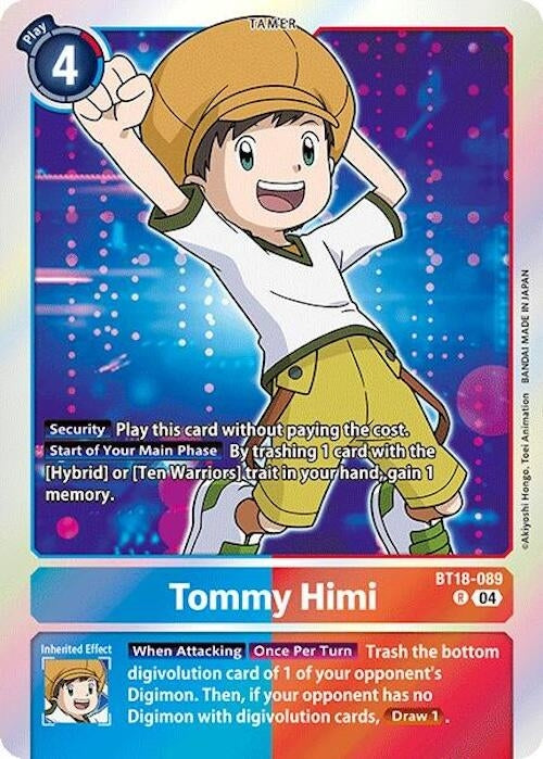 Tommy Himi (18089) [BT18-20] - Digimon Card Game Single