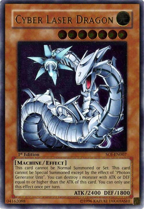 Cyber Laser Dragon (UTR) (7) - YuGiOh Single