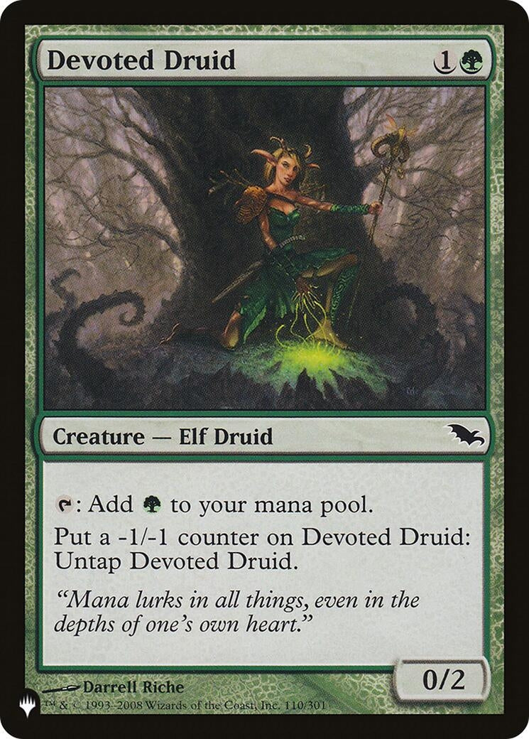 Devoted Druid (SHM) (110) [LIST] - MTG Single