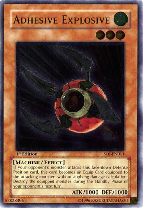 Adhesive Explosive (UTR) (11) - YuGiOh Single