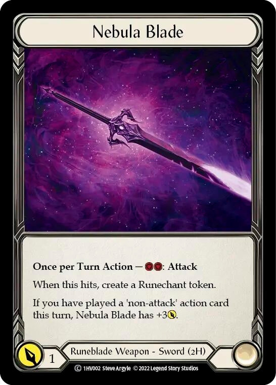 Nebula Blade (0) - Flesh and Blood TCG Single