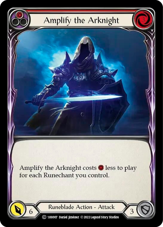 Amplify the Arknight (Red) (1) - Flesh and Blood TCG Single