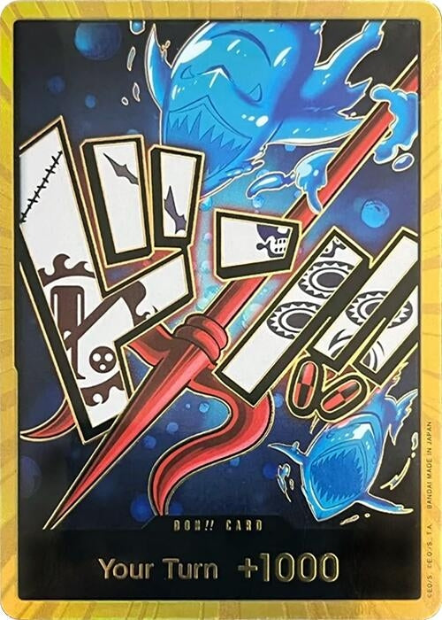 DON!! Card (Hody Jones) (PRB-01) - One Piece Card Game Single