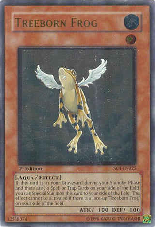 Treeborn Frog (UTR) (25) - YuGiOh Single