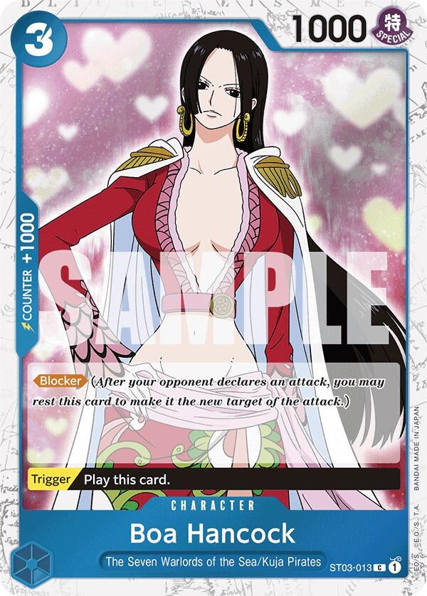 Boa Hancock (Alternate Art) (Pisuke) (3013) (PRB-01) - One Piece Card Game Single