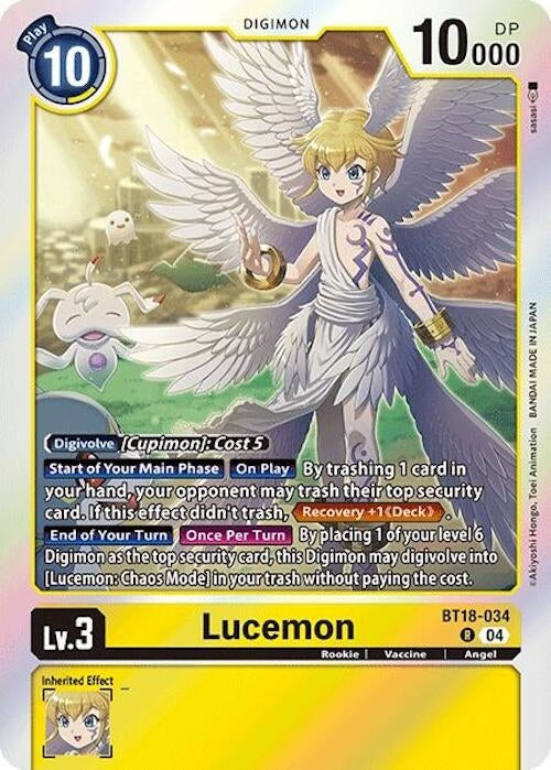 Lucemon (18034) [BT18-20] - Digimon Card Game Single