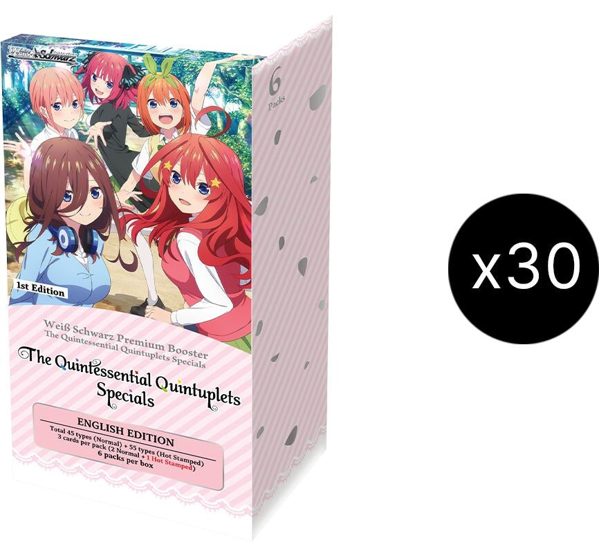 The Quintessential Quintuplets Specials Premium Booster Box Case [5HY] - Weiss Schwarz Sealed