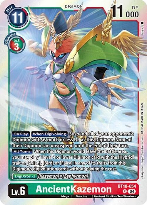 AncientKazemon (18054) [BT18-20] - Digimon Card Game Single