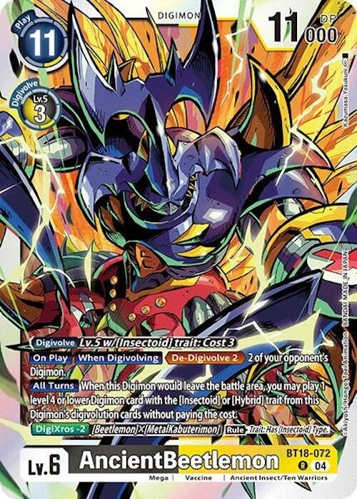 AncientBeetlemon (18072) [BT18-20] - Digimon Card Game Single