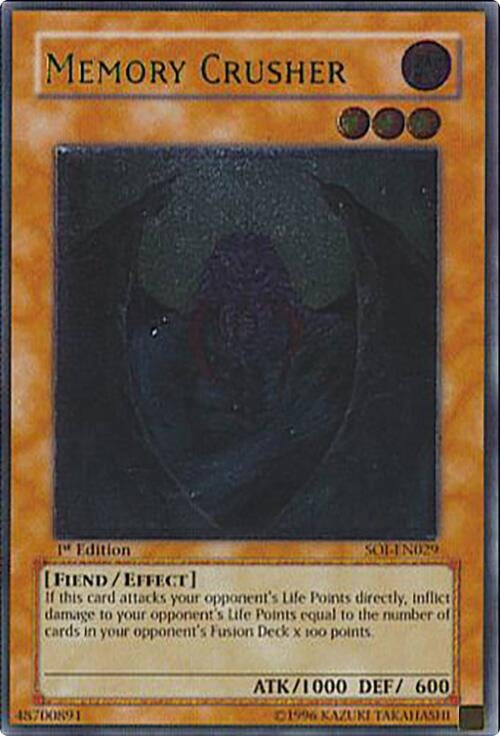 Memory Crusher (UTR) (29) - YuGiOh Single
