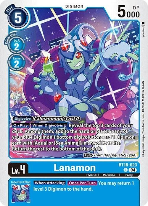Lanamon (18023) [BT18-20] - Digimon Card Game Single