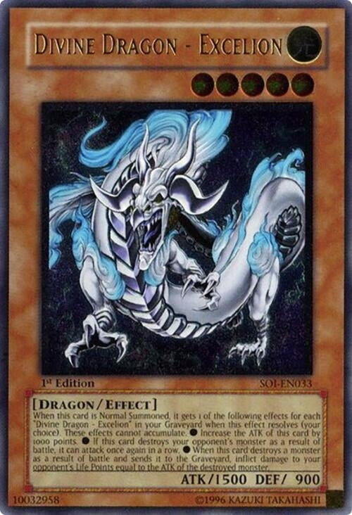 Divine Dragon - Excelion (UTR) (33) - YuGiOh Single