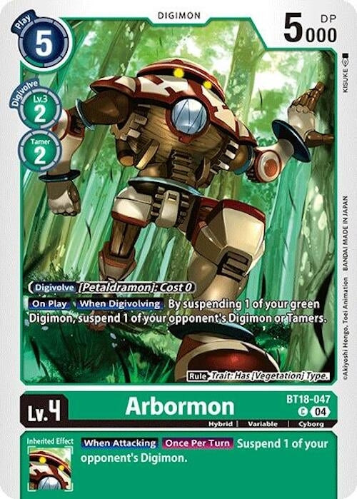 Arbormon (18047) [BT18-20] - Digimon Card Game Single