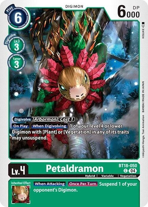 Petaldramon (18050) [BT18-20] - Digimon Card Game Single