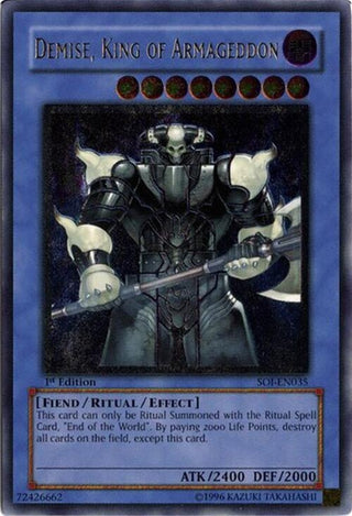 Demise King of Armageddon (UTR) (35) - YuGiOh Single