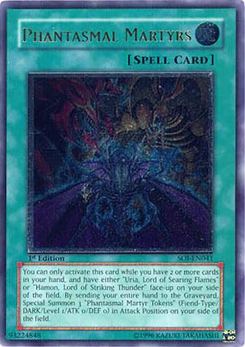 Phantasmal Martyrs (UTR) (41) - YuGiOh Single