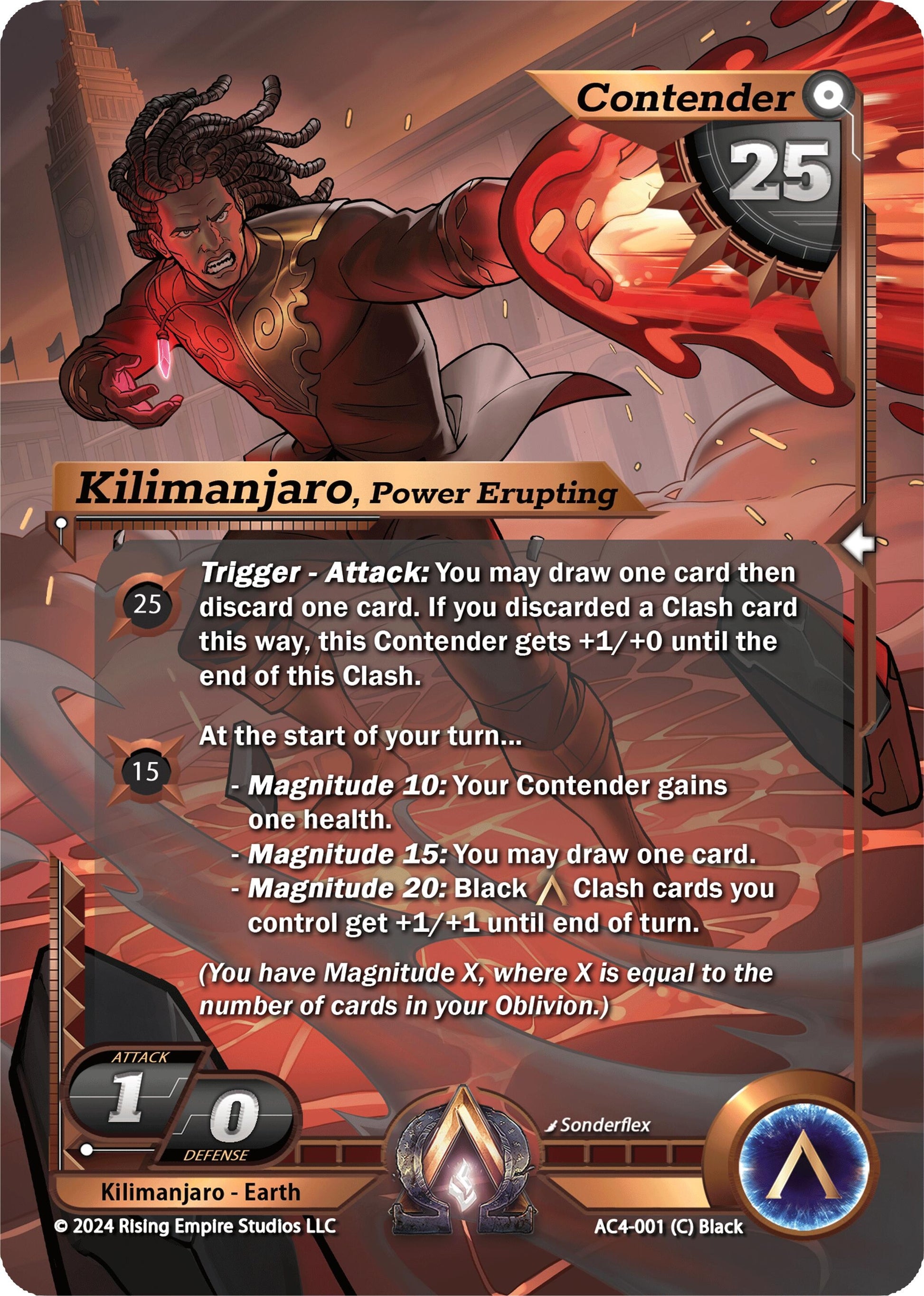 Kilimanjaro Power Erupting (4001) [AC4] - Alpha Clash Single