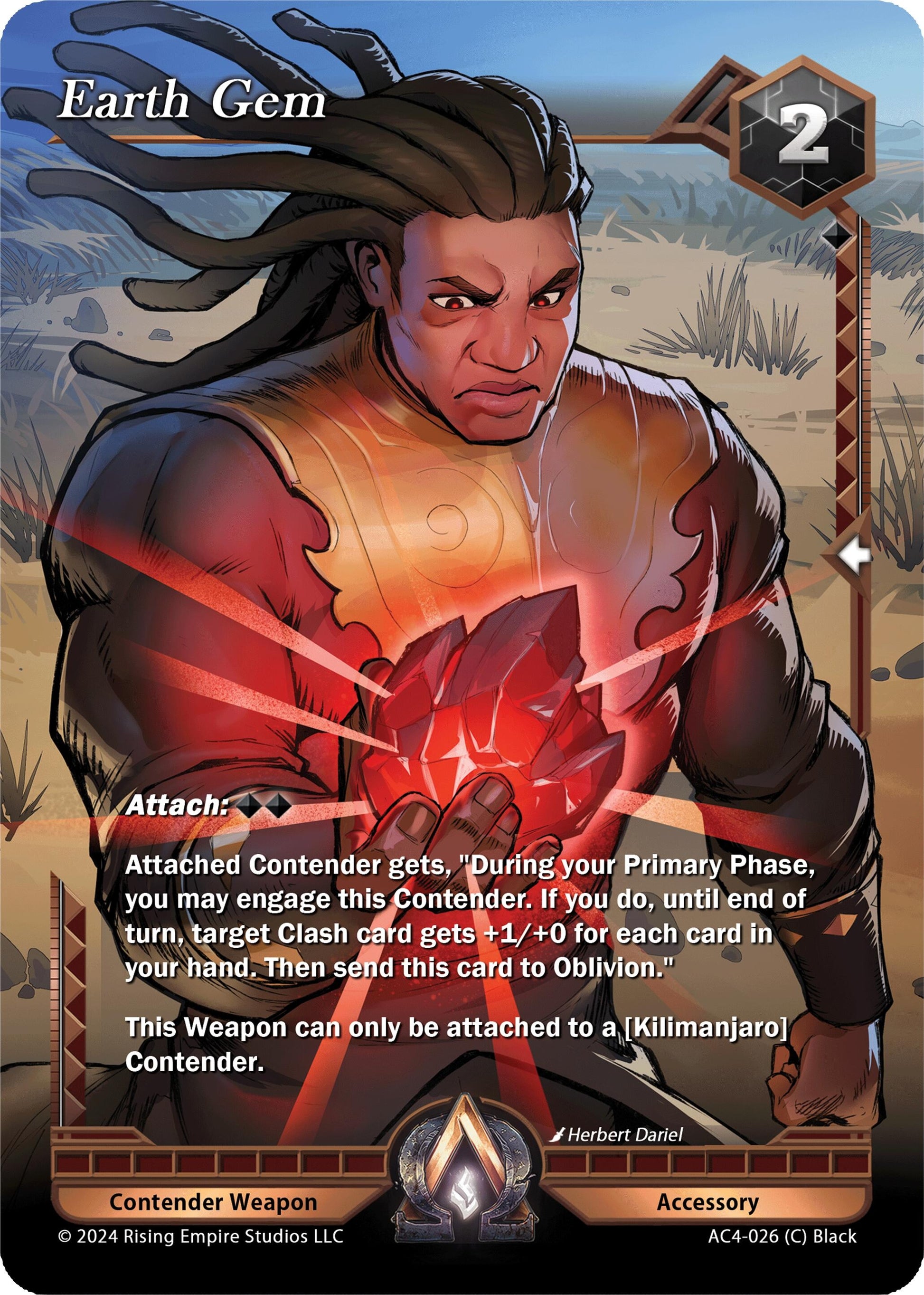 Earth Gem (4026) [AC4] - Alpha Clash Single