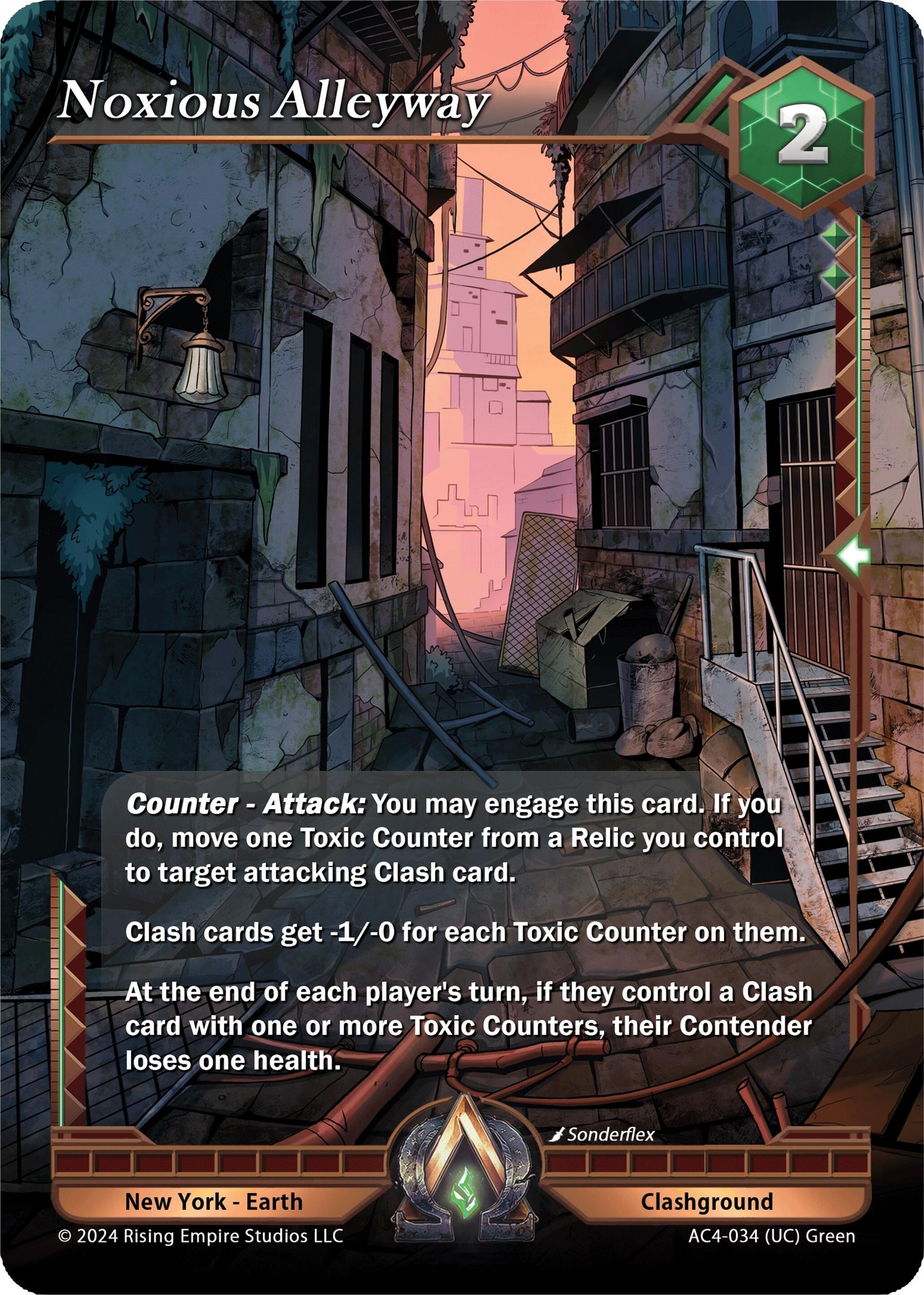 Noxious Alleyway (4034) [AC4] - Alpha Clash Single