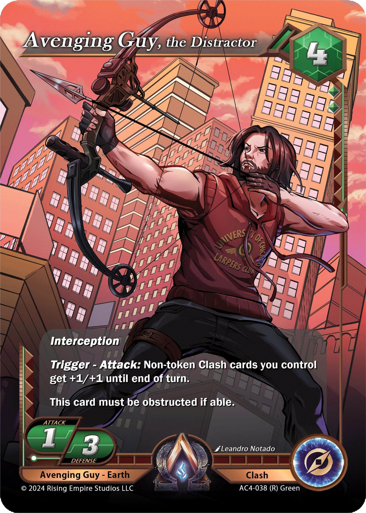 Avenging Guy the Distractor (4038) [AC4] - Alpha Clash Single