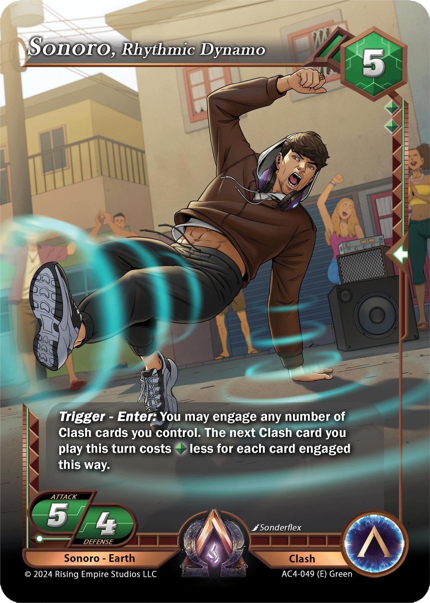 Sonoro Rhythmic Dynamo (4049) [AC4] - Alpha Clash Single