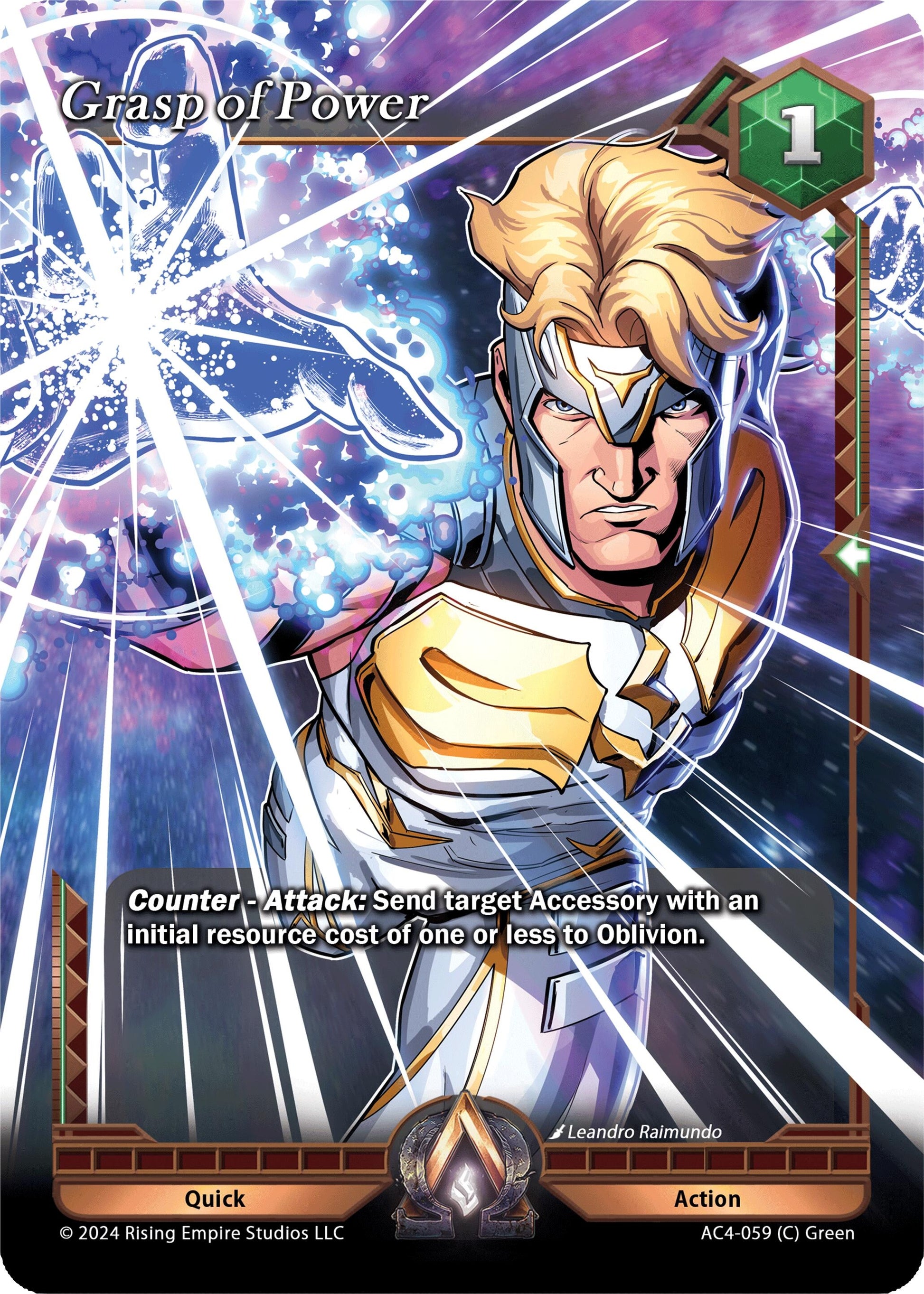 Grasp of Power (4059) [AC4] - Alpha Clash Single