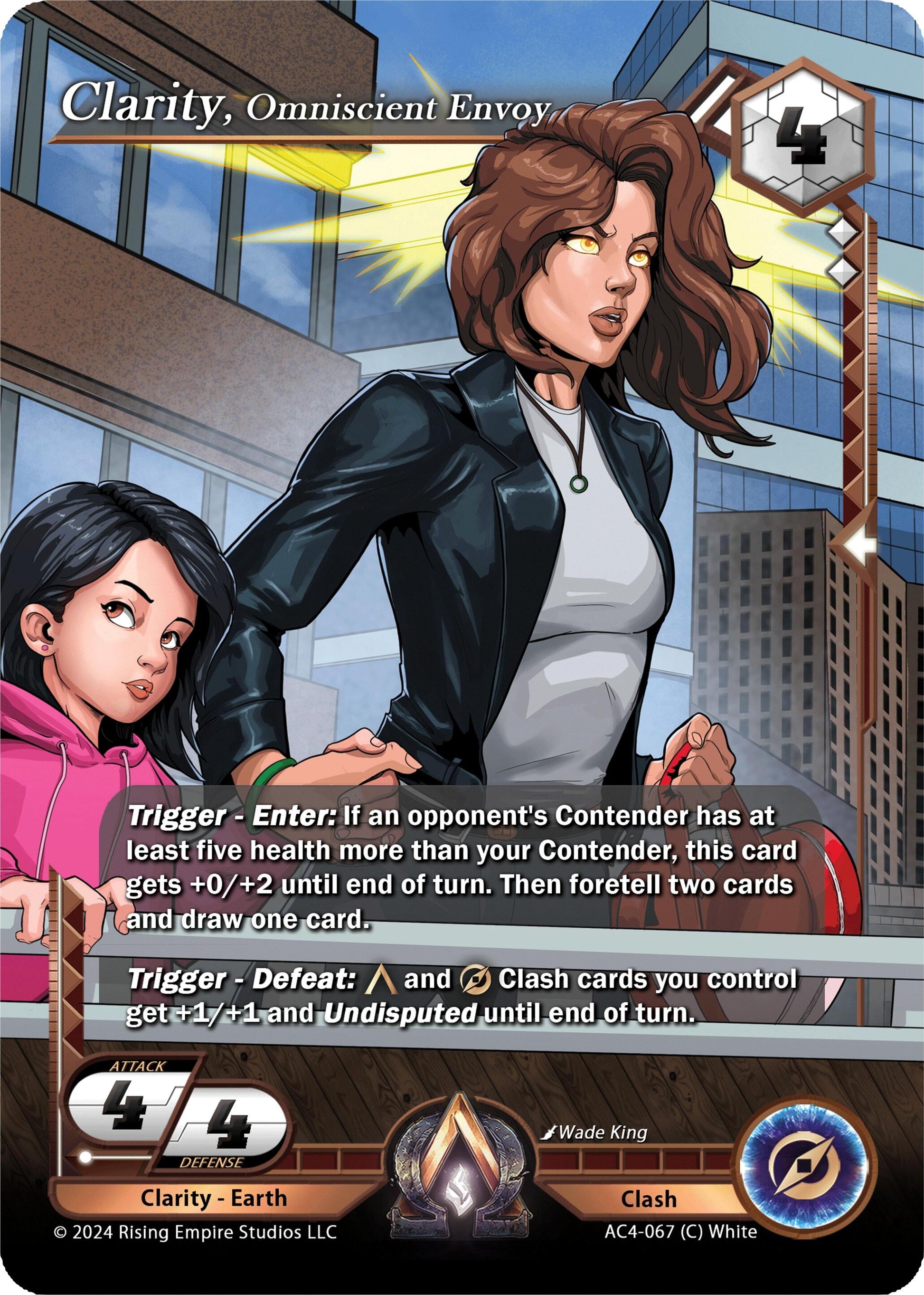 Clarity Omniscient Envoy (4067) [AC4] - Alpha Clash Single