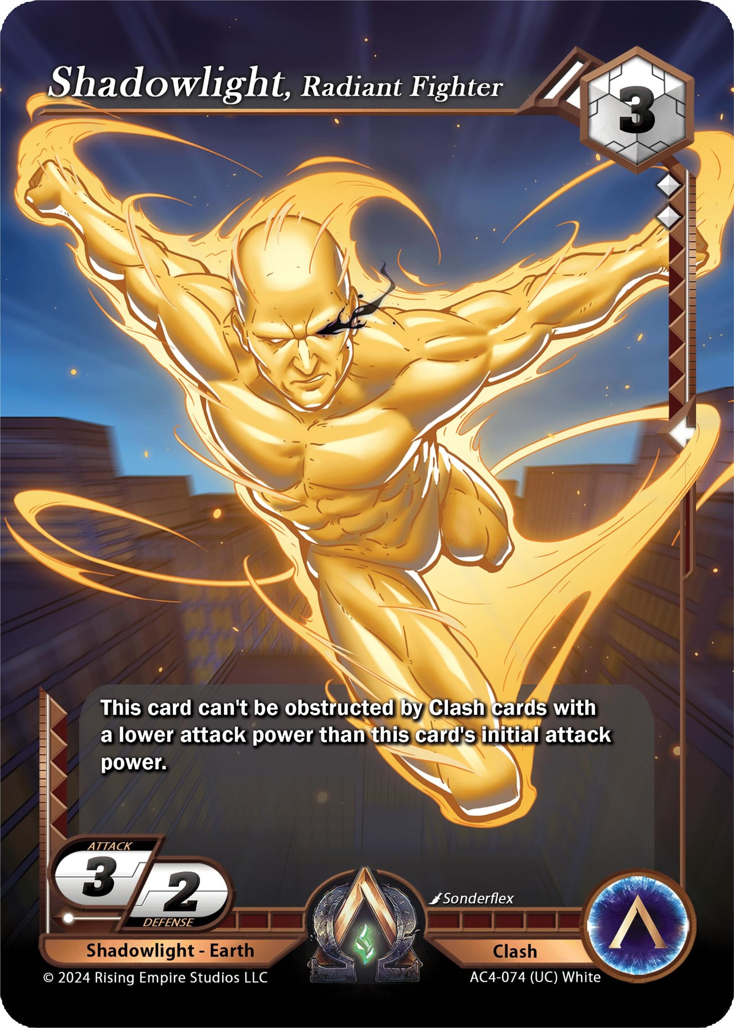 Shadowlight Radiant Fighter (4074) [AC4] - Alpha Clash Single