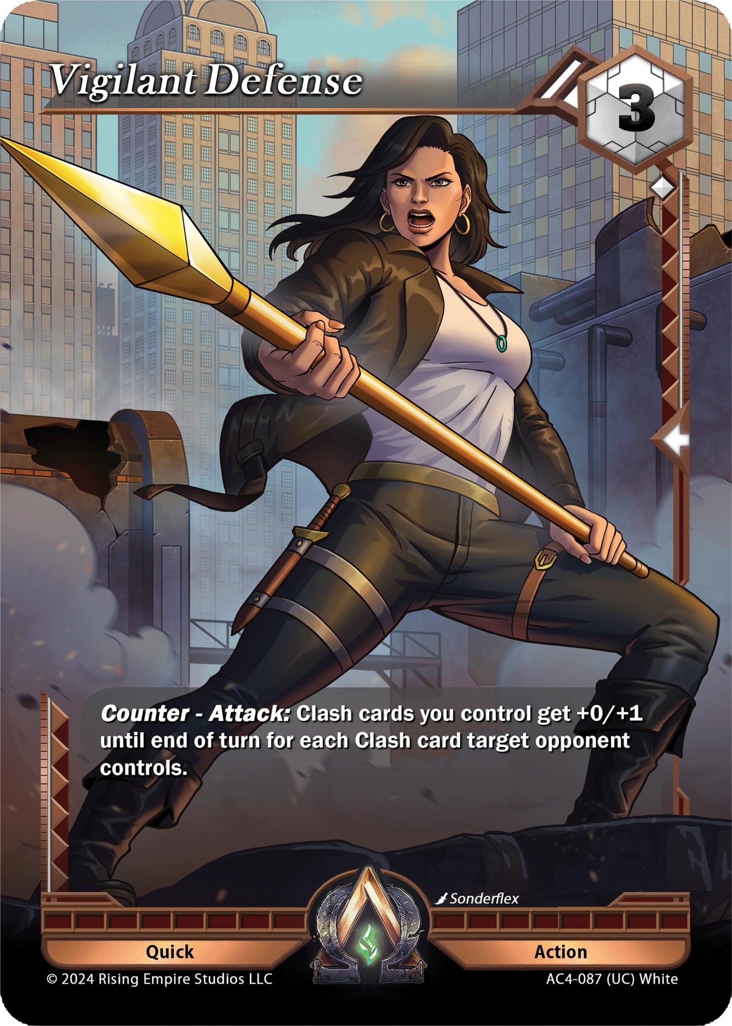 Vigilant Defense (4087) [AC4] - Alpha Clash Single