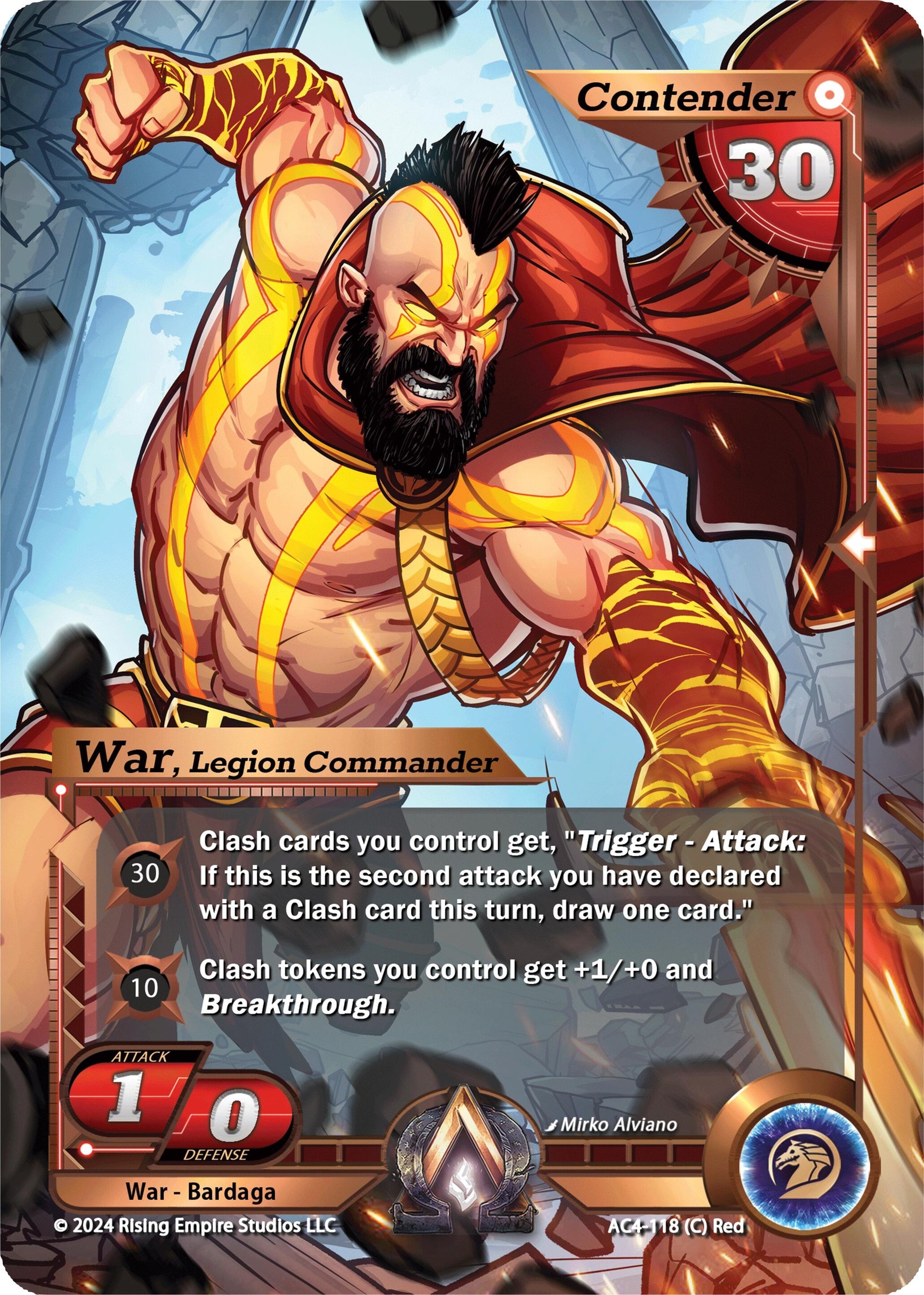 War Legion Commander (4118) [AC4] - Alpha Clash Single