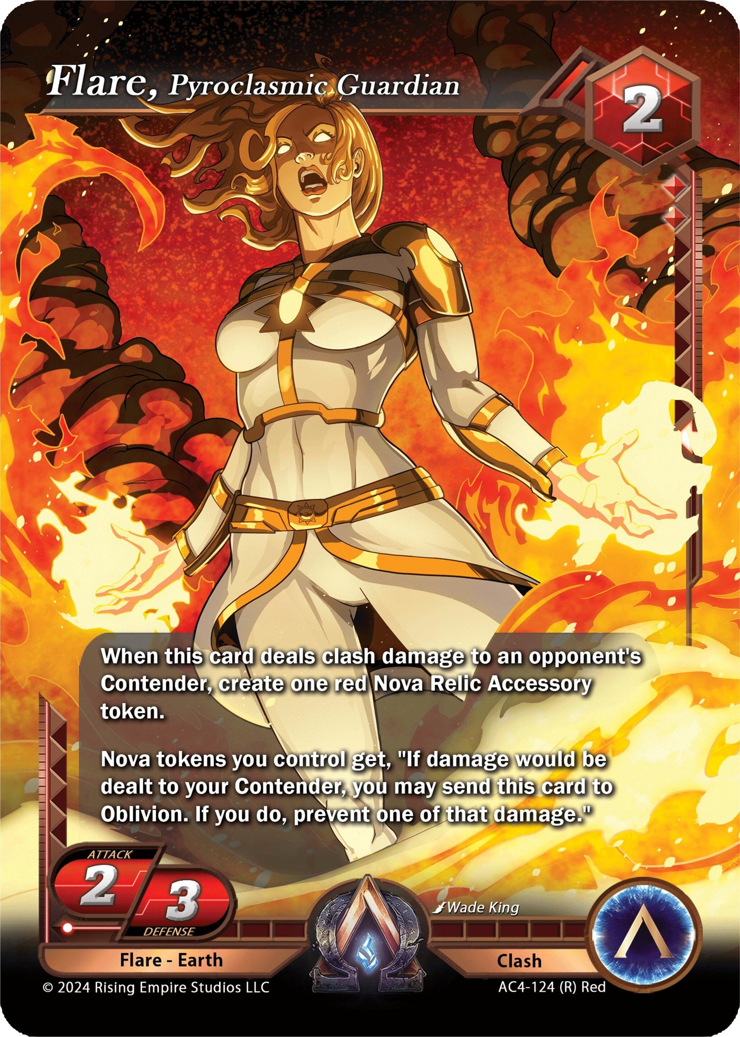 Flare Pyroclasmic Guardian (4124) [AC4] - Alpha Clash Single