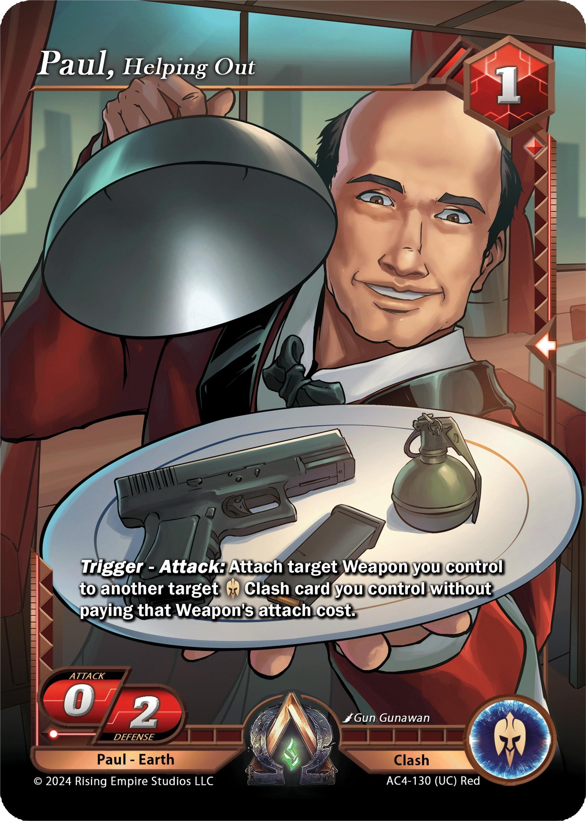 Paul Helping Out (4130) [AC4] - Alpha Clash Single