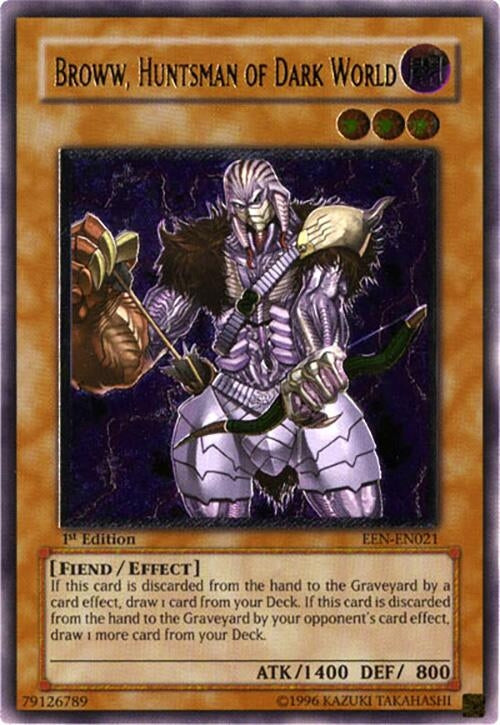 Broww Huntsman of Dark World (UTR) (21) - YuGiOh Single